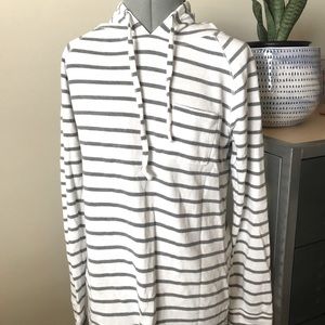 Beachy Lightweight Stripped Hoodie